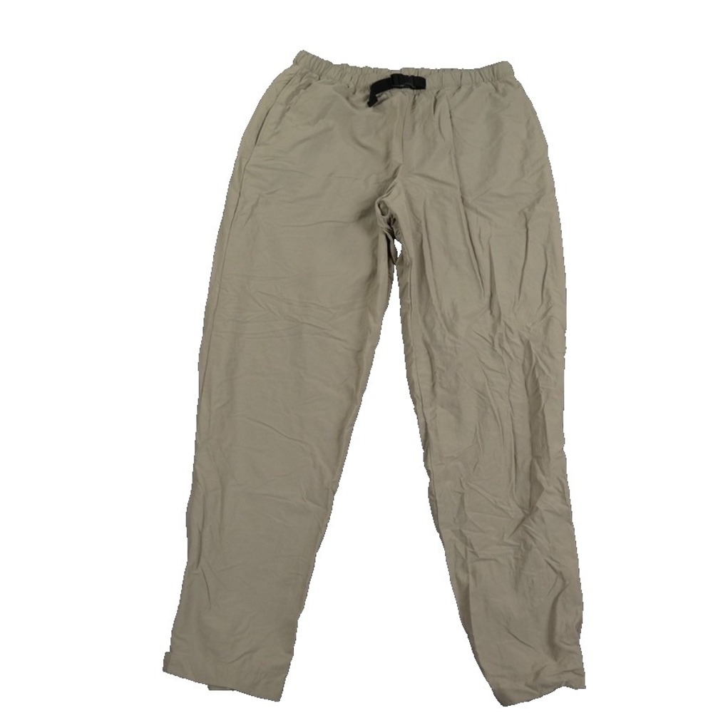 VTG Eastern Mountain Sports EMS‎ Mens Pants Beige Size 38 Nylon Belted Ankle Zip